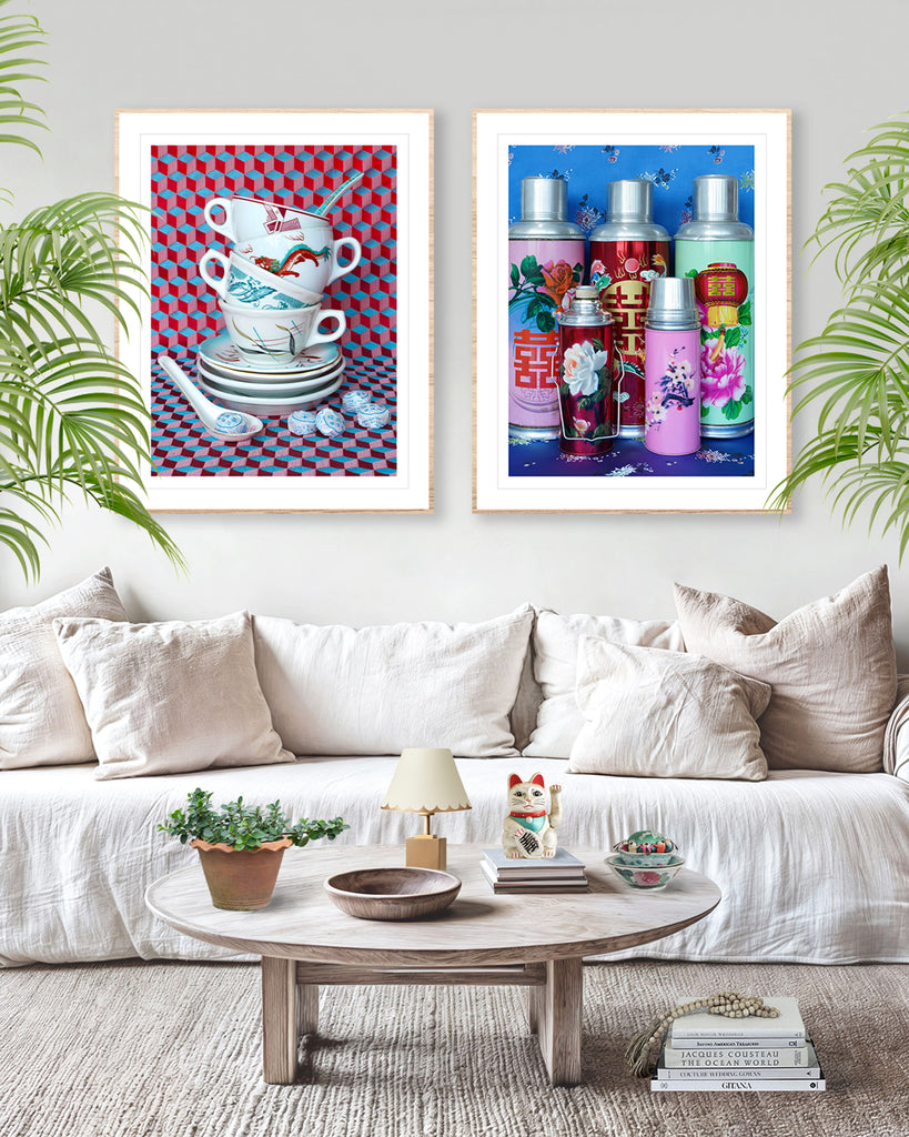 Still Life in Royal Blue
