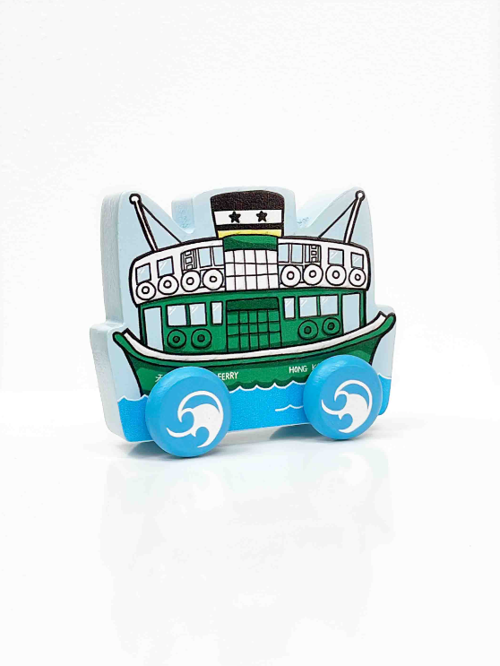 Hong Kong Push Along Star Ferry Toy