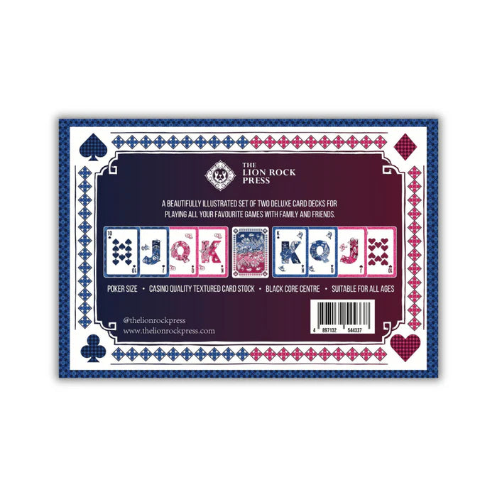 Deluxe Playing Cards : Chinoiserie Twin Pack