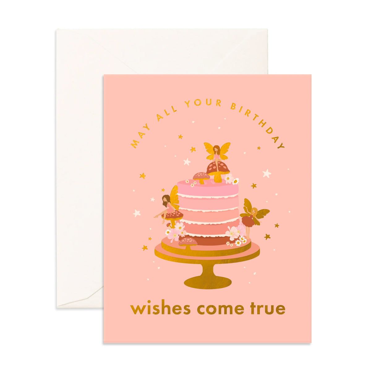 Product image of Birthday Cake Fairies Greeting Card