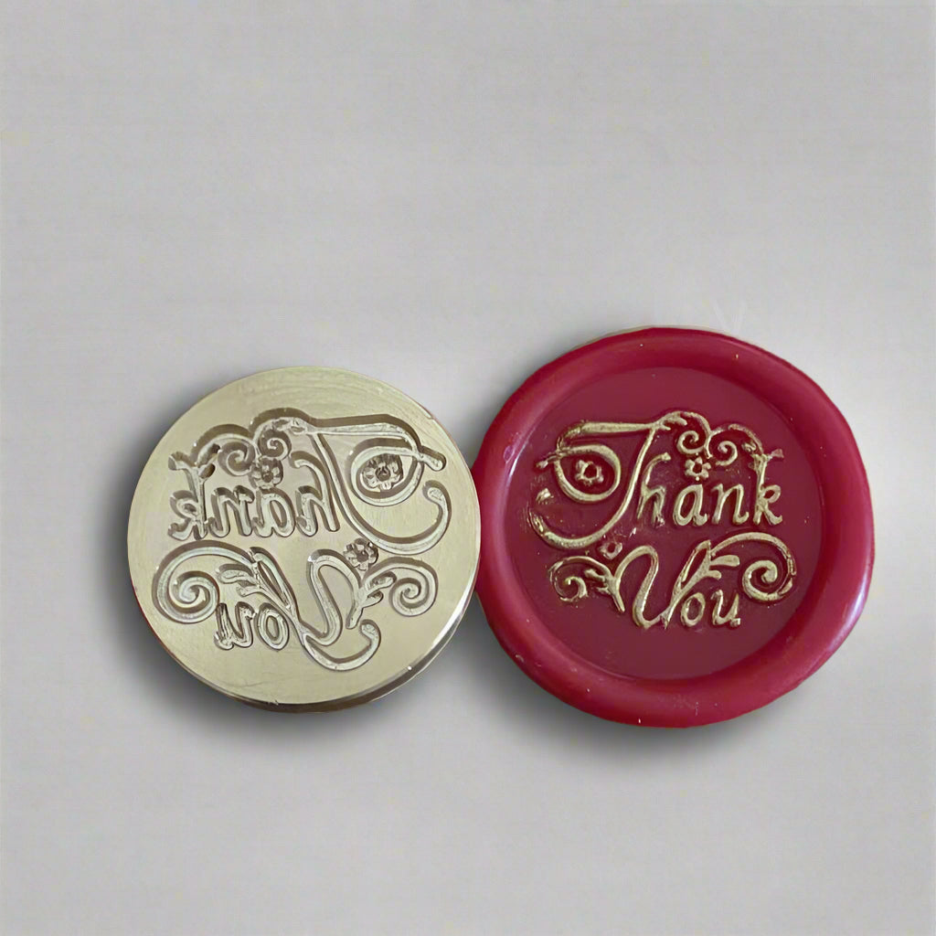 The Art of Wax Sealing : Stamp & Wooden Handle Set