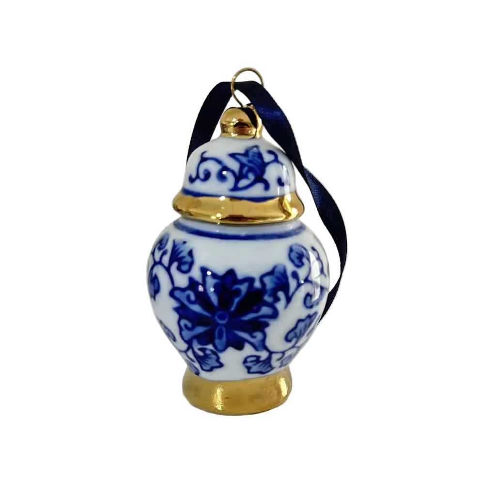 Ceramic Chinese Ornaments with Gold