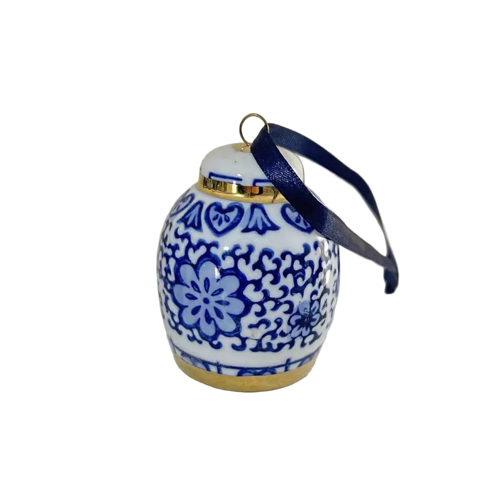 Ceramic Chinese Ornaments with Gold