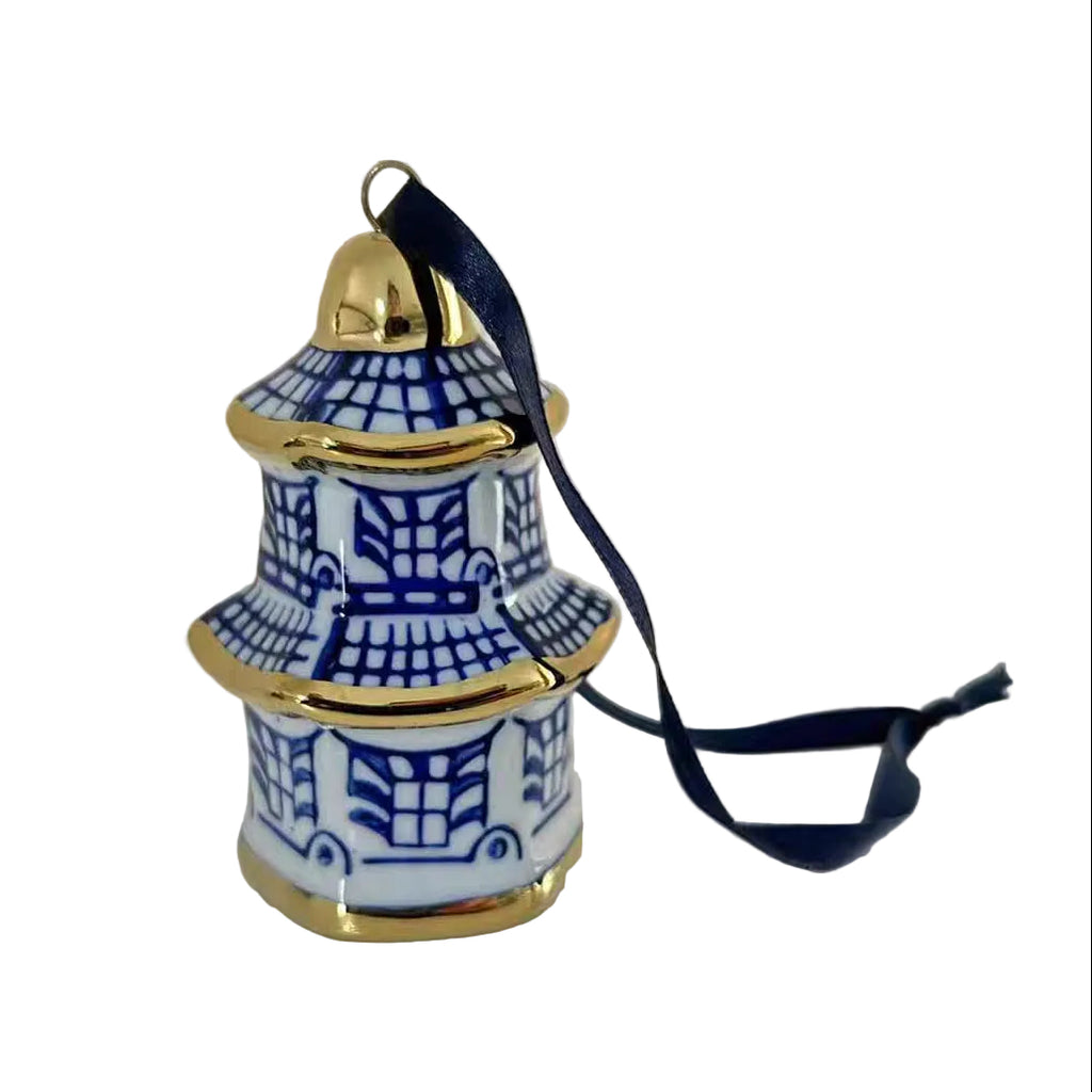 Ceramic Chinese Ornaments with Gold