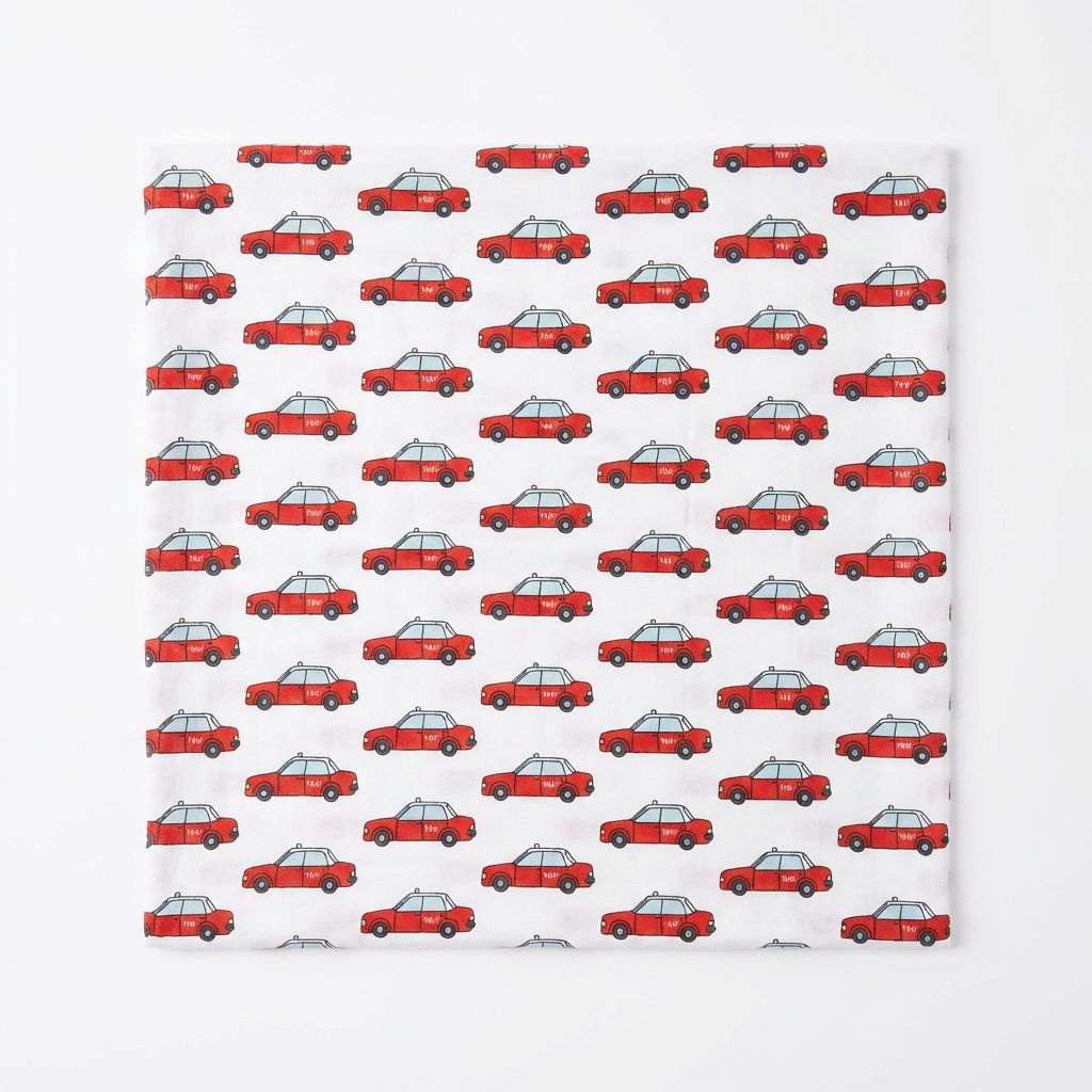 Hong Kong Swaddle Blanket - Taxi
