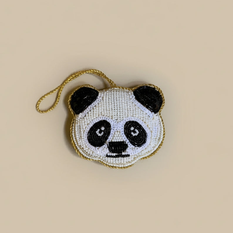EMBROIDERED ORNAMENT : Panda