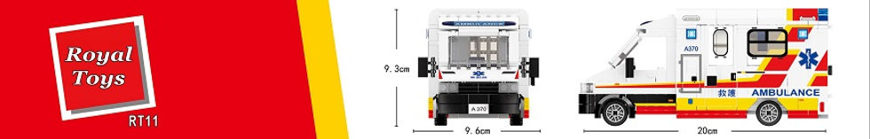 Hong Kong Ambulance Building Blocks Set