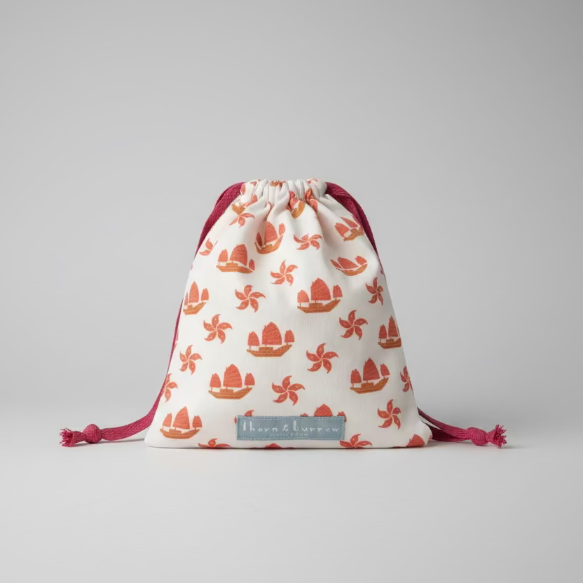 Hong Kong Baby Onesie - Junk & Bauhinia