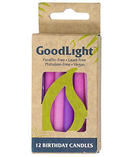 Goodlight Natural Birthday Candles 12Pcs