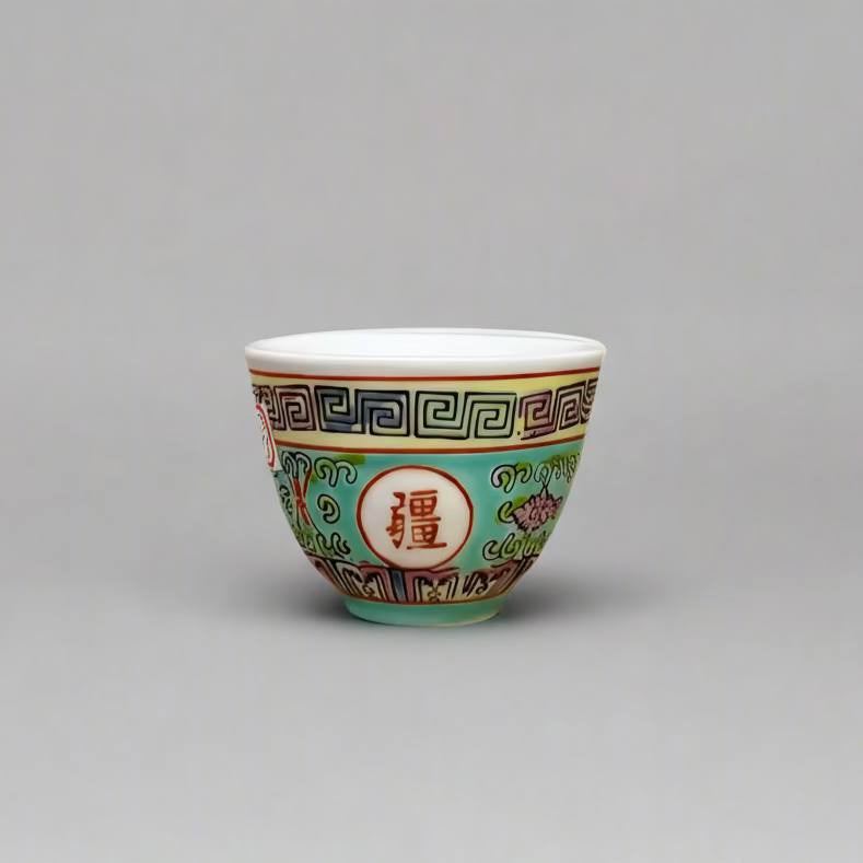 Chinese Tea Cup with Candle - Thorn and Burrow