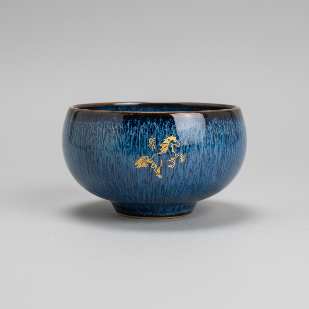Chinese Zodiac Ceramic Teacup Candle in Gift Box