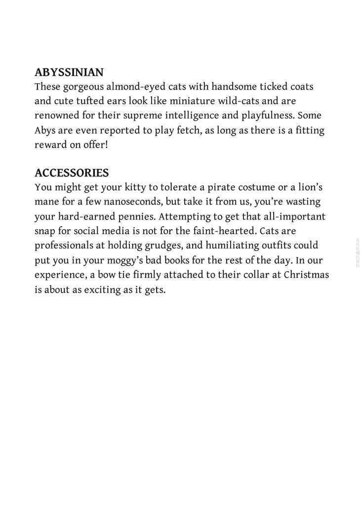 The Cat Lover's A to Z