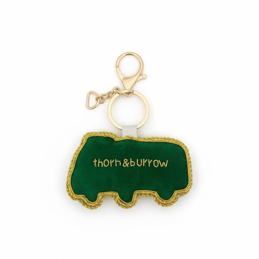 EMBROIDERED Bag Charm : Minibus