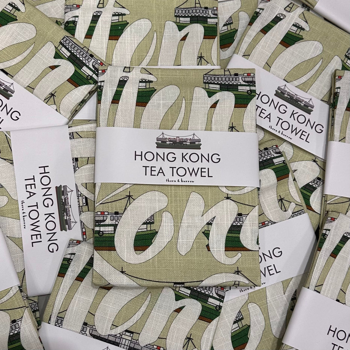 Star Ferry Tea Towel - Thorn and Burrow