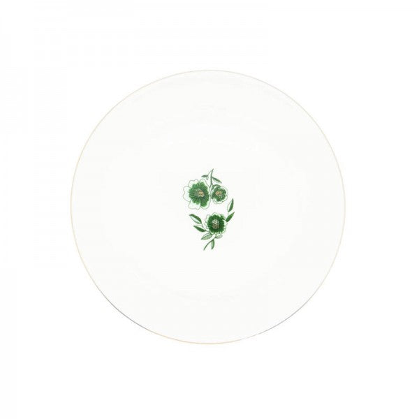 New HK Toile Bowls (Set Of 2) - Green & Gold
