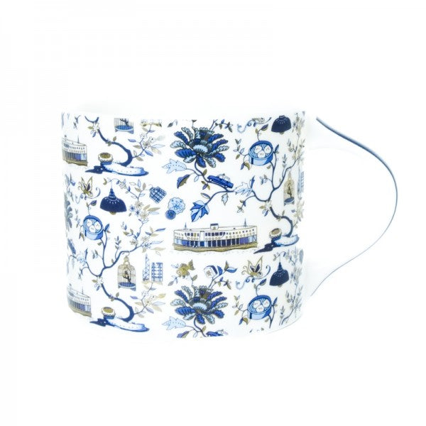 HK Toile Festive Mug