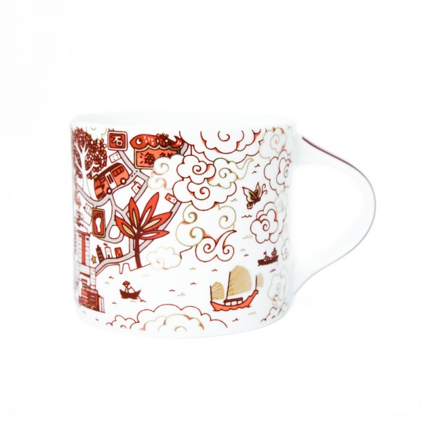 HK Willow Festive Mug