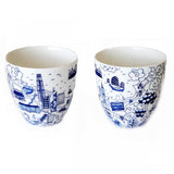 HK Willow East-Meets-West Cups