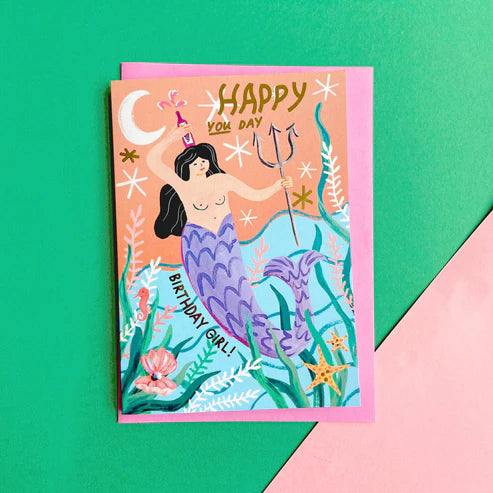" Happy You Day Birthday " Greeting Card