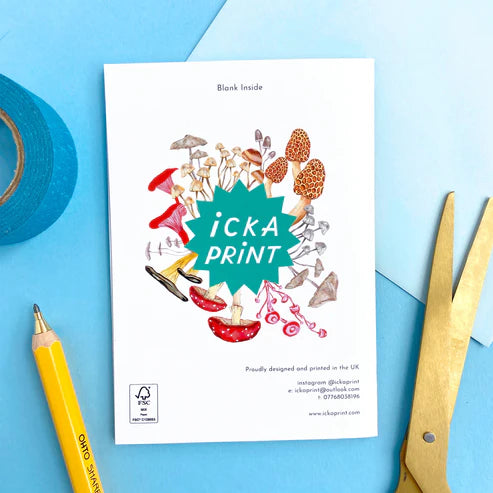 " Fungi " Greeting Card