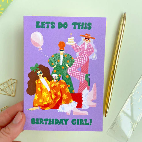 " Let's Do This " Greeting Card