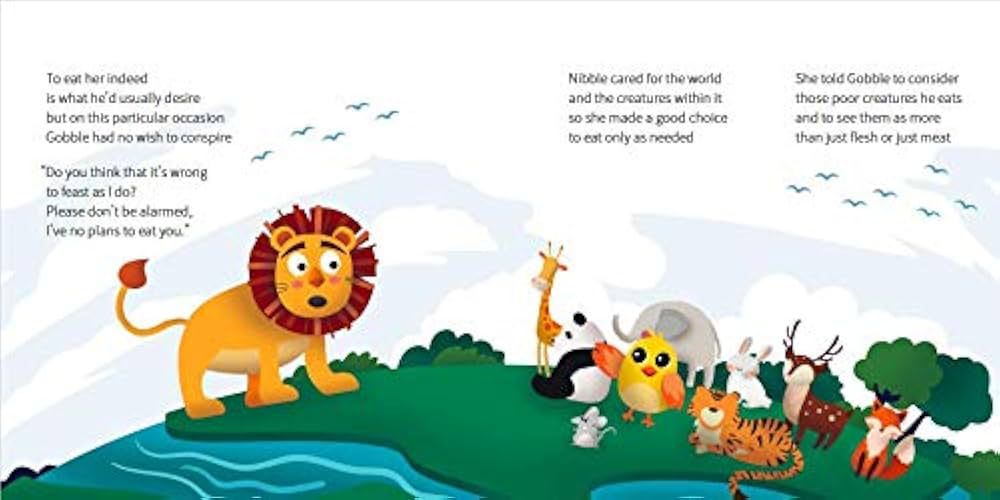 When Gobble Met Nibble: A Story About Loving Your Food