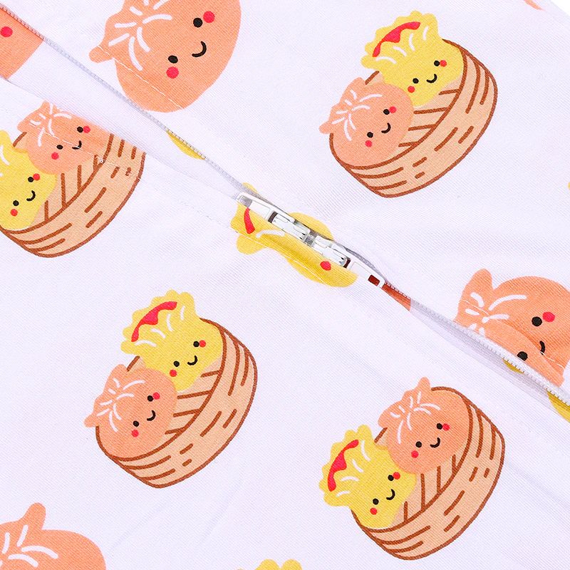 Bamboo Convertible Zip Romper - Dim Sum