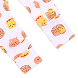 Bamboo Convertible Zip Romper - Dim Sum