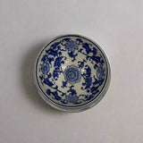 Blue & White Ceramic Pet Bowl