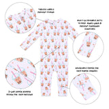 Bamboo Convertible Zip Romper - Boba