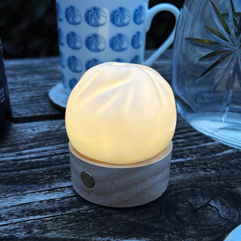 Dumpling Porcelain Rechargeable Night Light