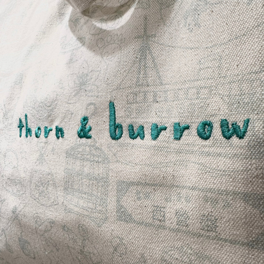 T&B Canvas Tote Bag - Thorn and Burrow