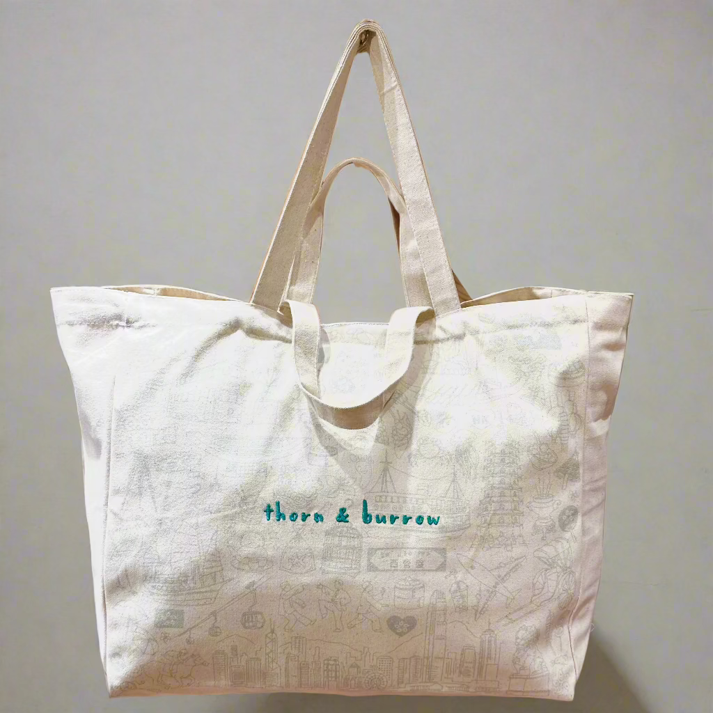 T&B Canvas Tote Bag - Thorn and Burrow
