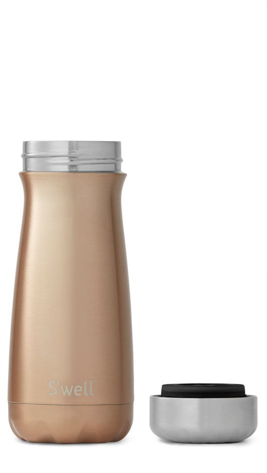 Product image of Pyrite Traveler - Stainless Steel S'well Water Bottle