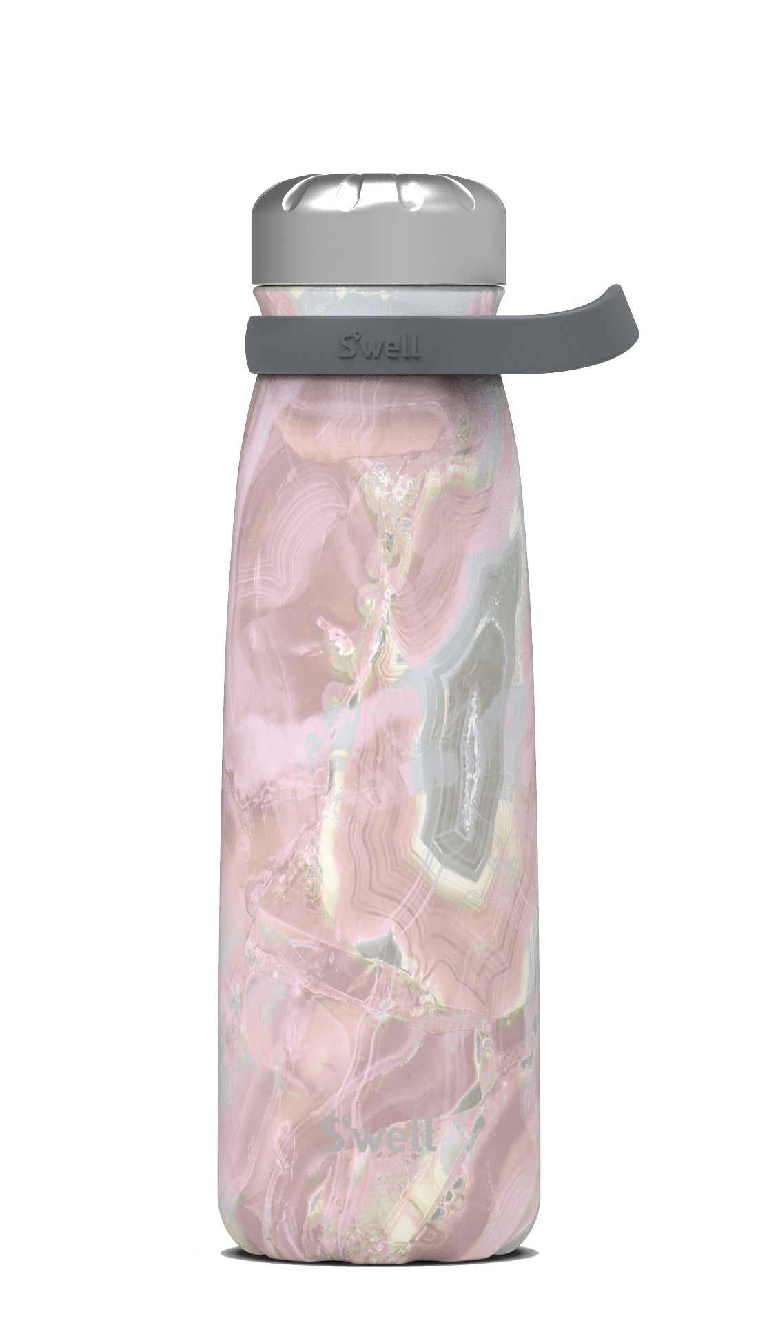 Product image of Geode Rose Traveler - Stainless Steel S'well Water Bottle