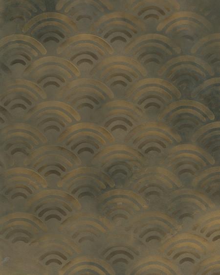 Scallops Allover Stencil