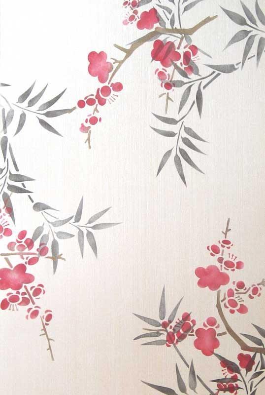 Cherry Blossoms Stencil