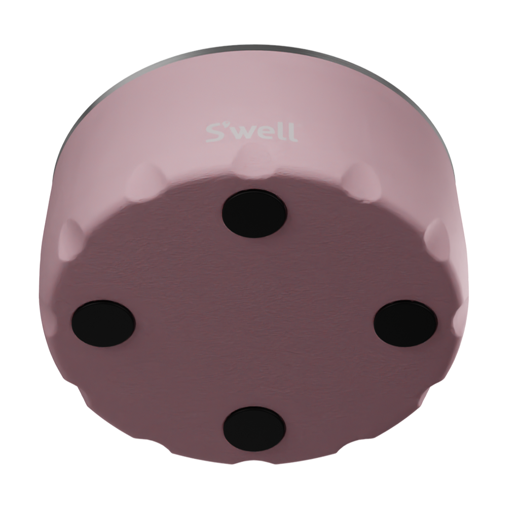 Pink Topaz - Stainless Steel S'well Dog Bowl