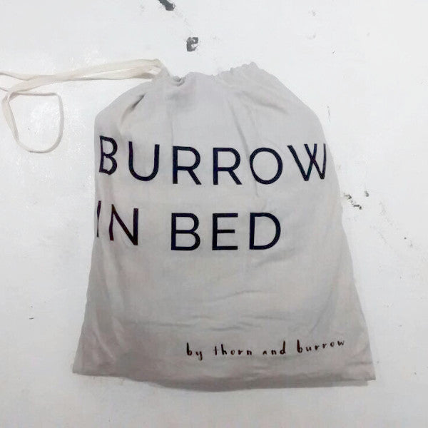 Smoke Grey Linen Bed Set - Thorn and Burrow