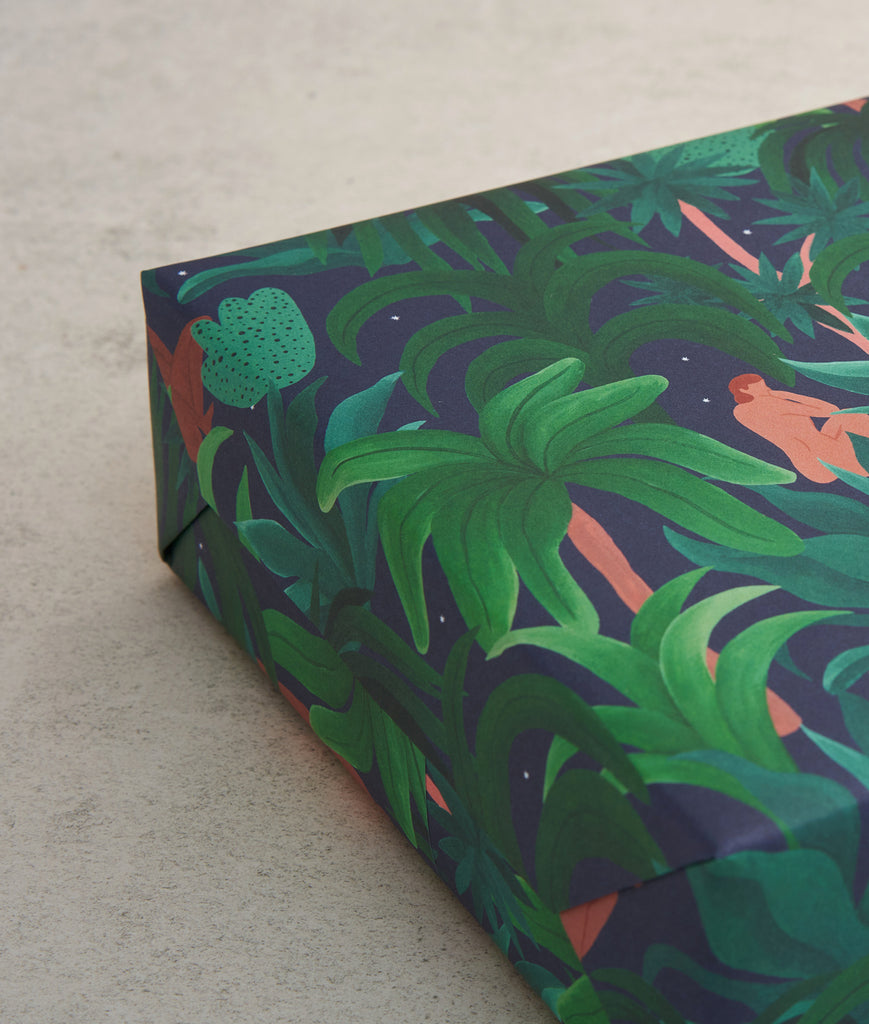 " Night Jungle " Gift Wrap