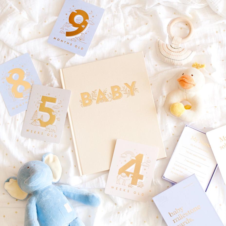 Baby Milestone Cards (Multiple Styles)