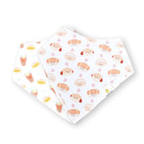 Organic Bandana Bib Set