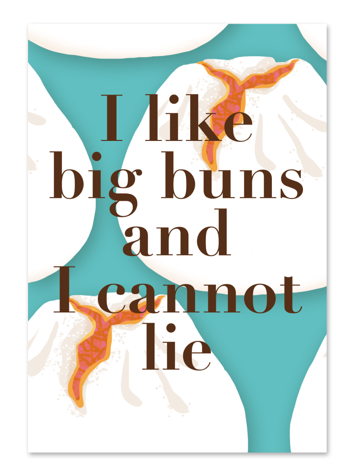 " I Like Big Buns and I Cannot Lie " Card Greeting Cards - Thorn and Burrow