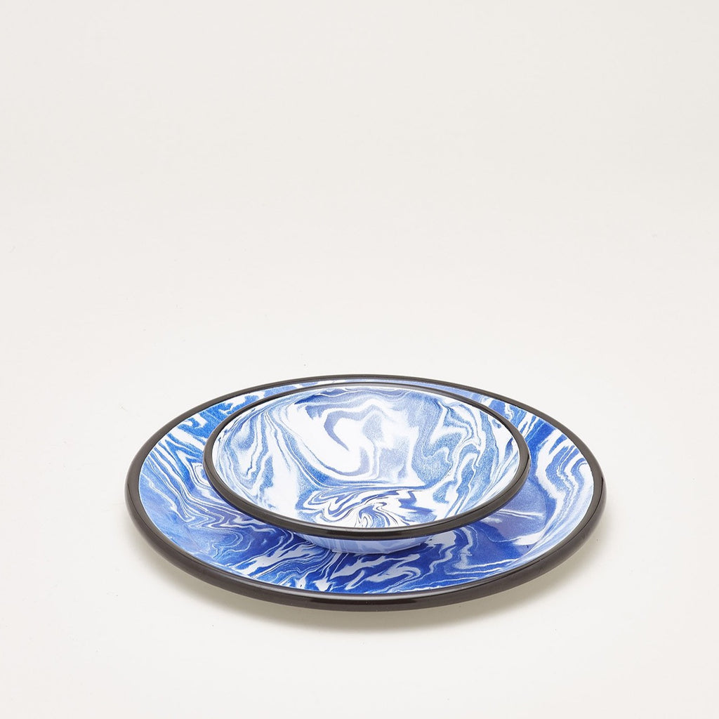 Marble Salad Bowl (Multiple Colors)