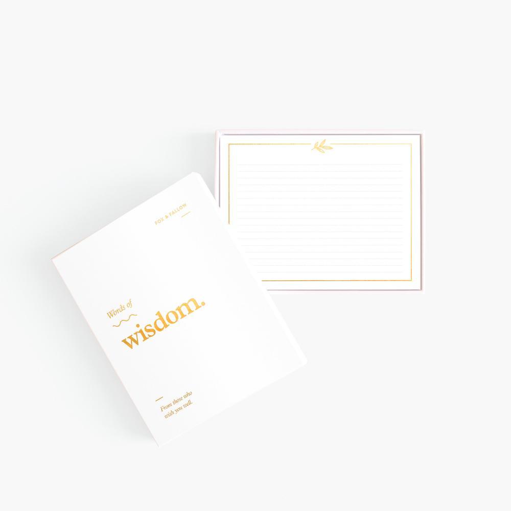 Words Of Wisdom - Blank Note Cards