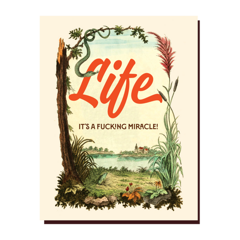 " Life " Card