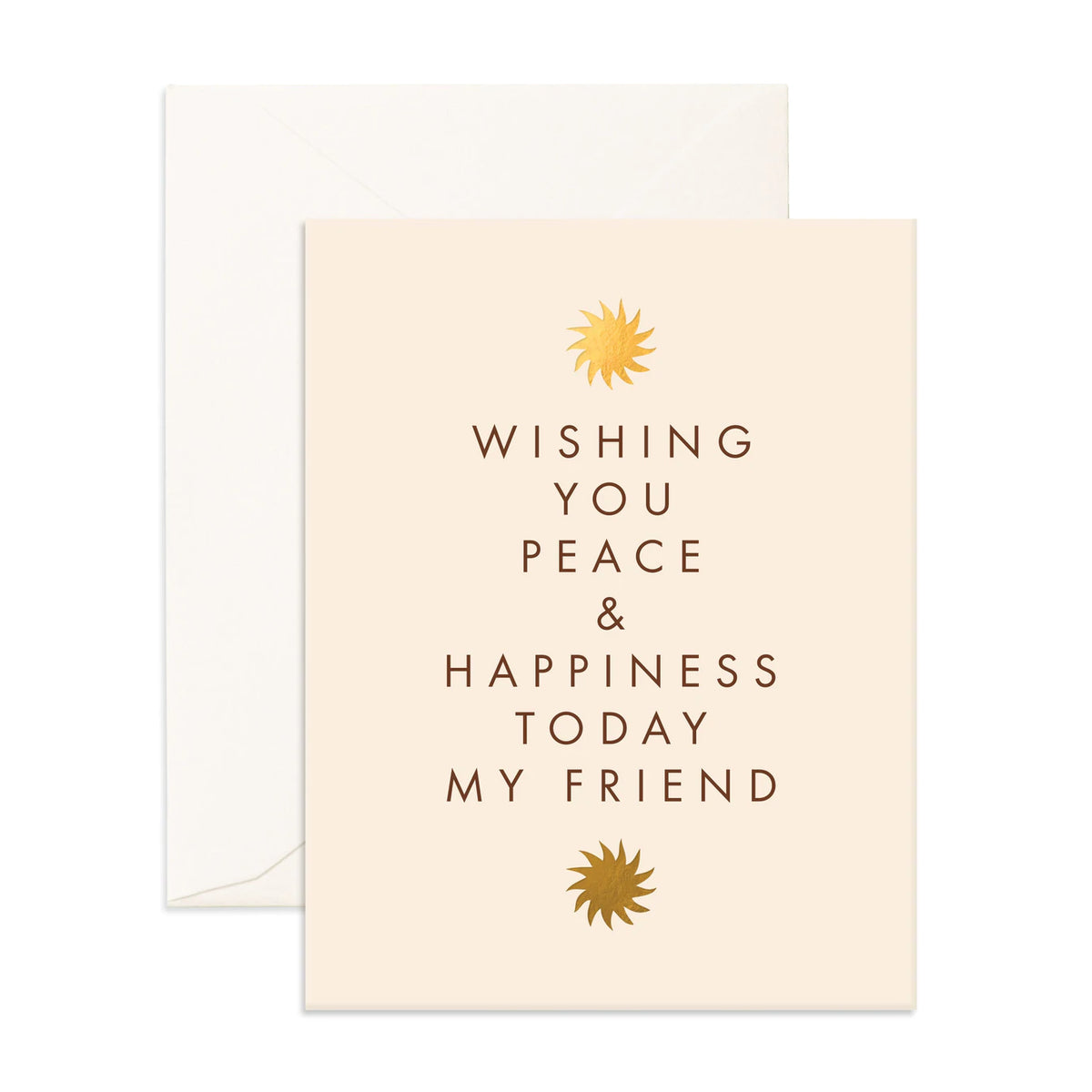 " Peace & Happiness " Card