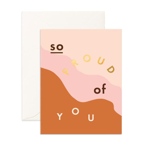 " So Proud Of You " Card