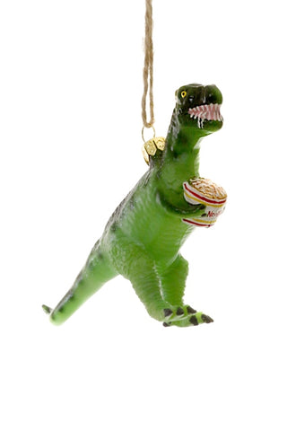 " Festive Dino " Ornament