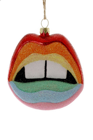 " Spectrum Lips " Ornament